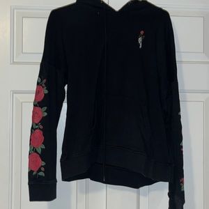 Soft black material